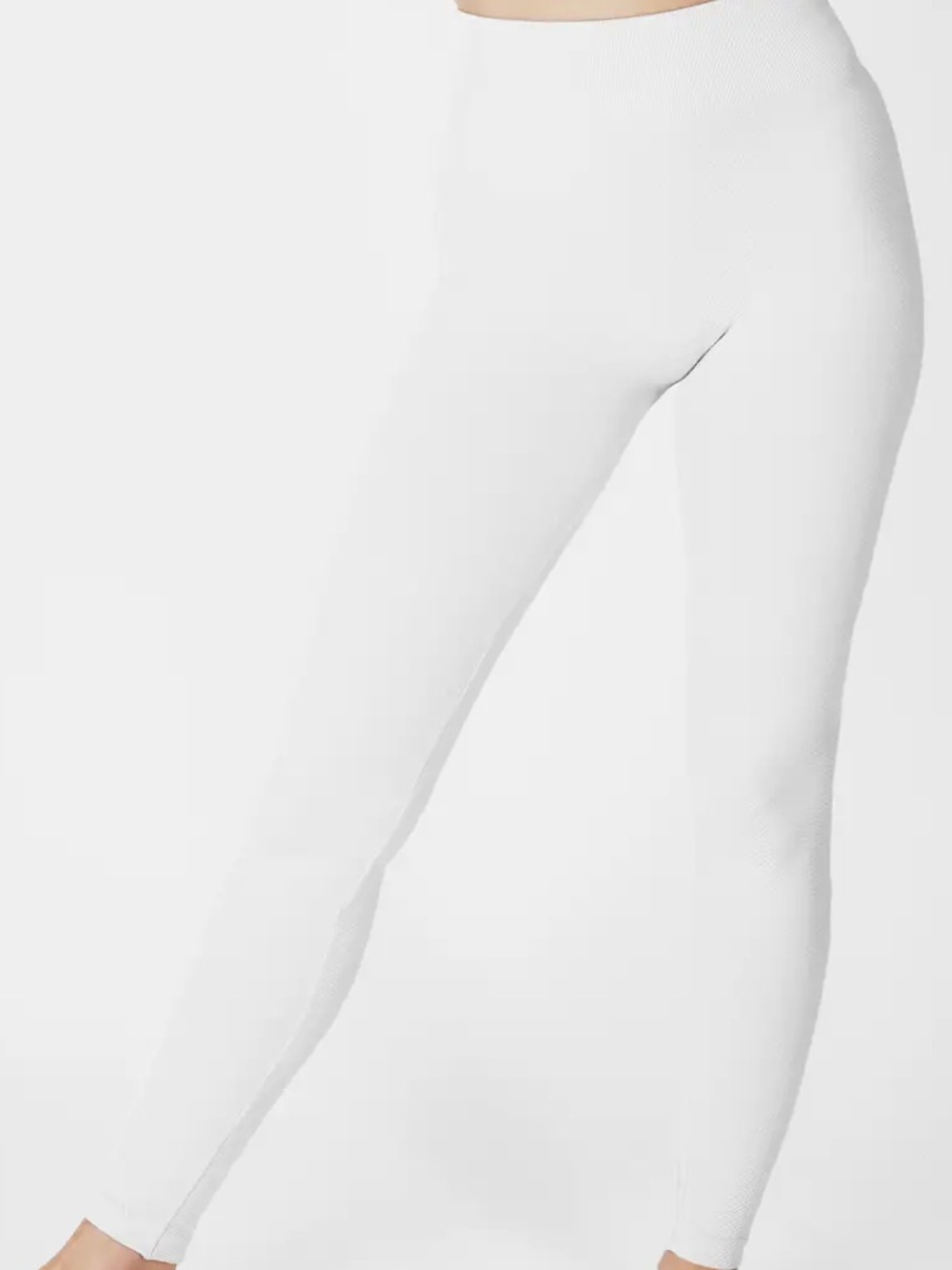 NikiBiki - Chevron High Waist Leggings - White